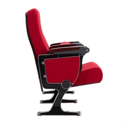 Ghế hội trường giá rẻ có bàn viết, khung nhôm đúc chân chữ R WH801