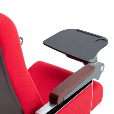 Ghế hội trường giá rẻ có bàn viết, khung nhôm đúc chân chữ R WH801