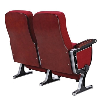 Ghế hội trường giá rẻ có bàn viết, khung nhôm đúc chân chữ R WH801