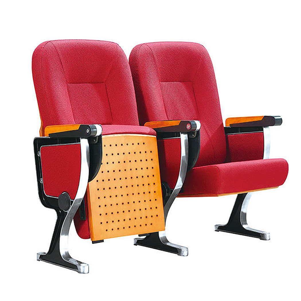 Ghế hội trường nhập khẩu có bàn viết, chân nhôm đúc WH801-7, WH801-8