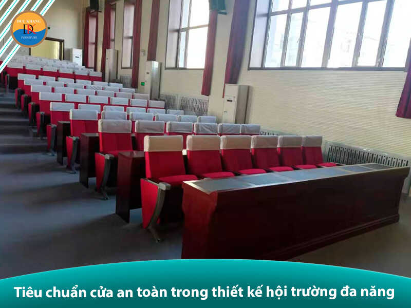 Tiêu chuẩn thiết kế hội trường đa năng đúng chuẩn năm 2024