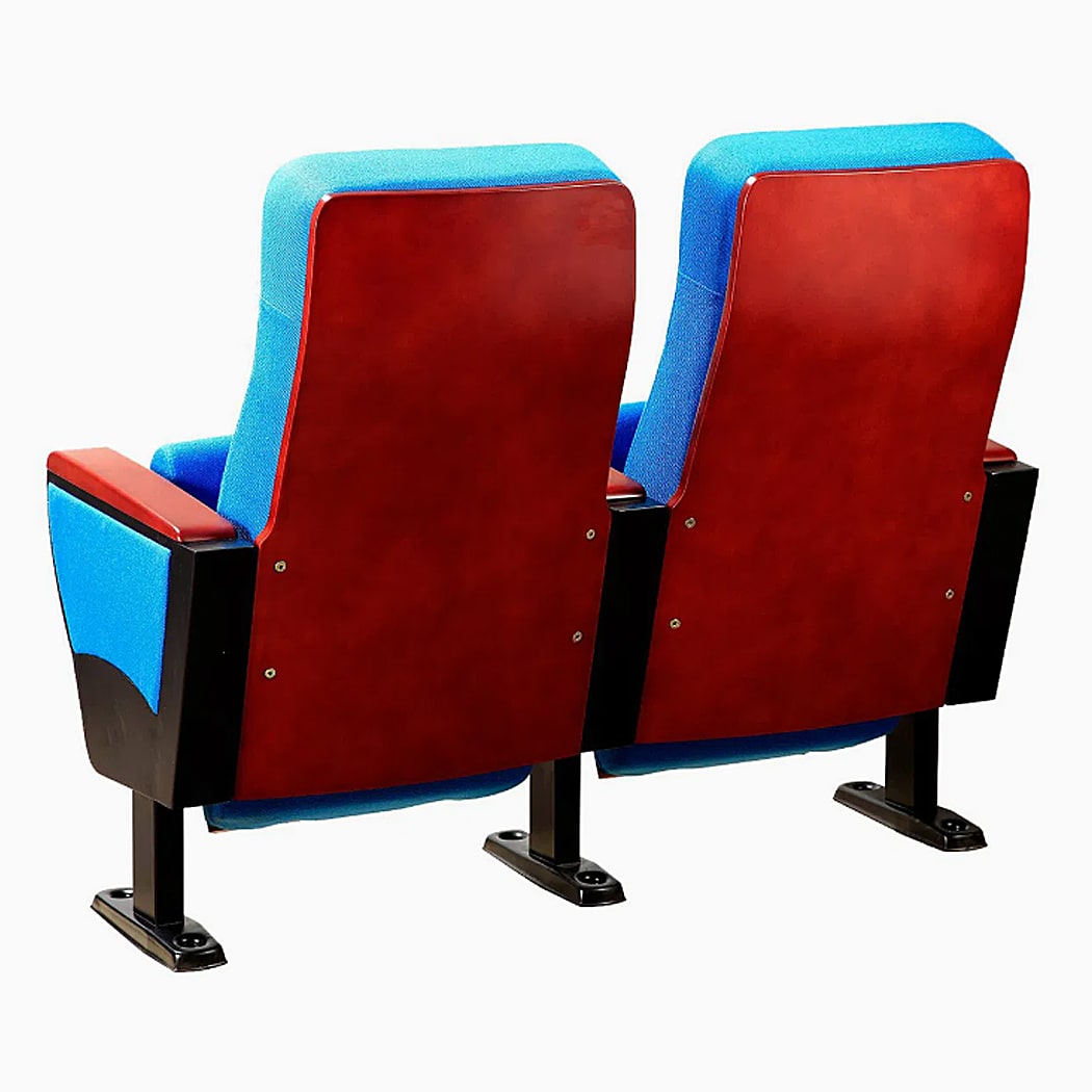 Ghế hội trường khung thép tĩnh điện bọc vải nỉ xanh dương HJ9106 Ghế hội trường khung thép tĩnh điện bọc vải nỉ xanh dương HJ9106