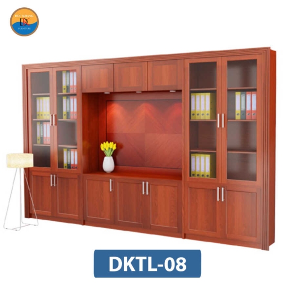 DKTL-08 | Hệ tủ tài liệu DKF 6 buồng + các khoang không cánh rộng rãi