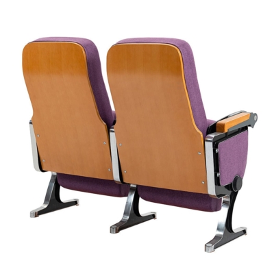 Ghế hội trường bọc nỉ, đệm PU, chân tĩnh, lưng cao kèm bàn viết WH802