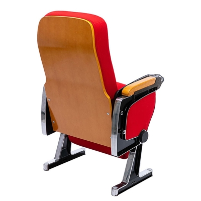 Ghế hội trường bọc nỉ, đệm PU, chân tĩnh, lưng cao kèm bàn viết WH802