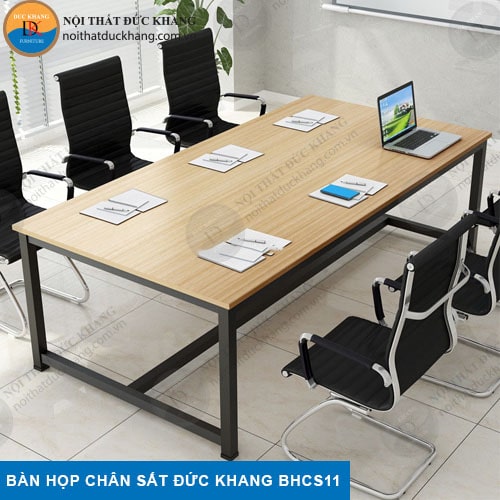 Bàn họp chân sắt DKF DKBHCS11