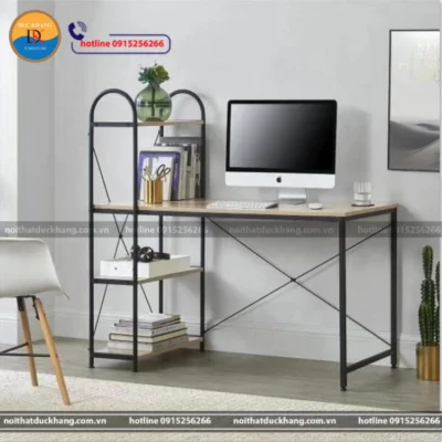 DKBMT - 05: Bàn máy tính chân sắt hiện đại, trẻ trung