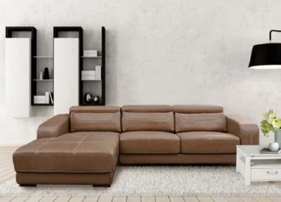 Bộ sofa da Hòa Phát SF107A-4