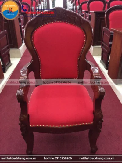 Ghế chủ tọa gỗ tự nhiên DKGCT07