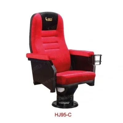 HJ95-C - Ghế xem phim chân trụ, có khay để đồ
