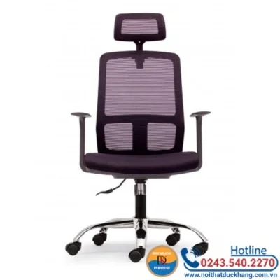 Ghế M1056-01 | Ghế giám đốc lưng lưới có tựa đầu