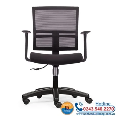 Ghế xoay nhân viên lưng lưới Đức Khang M1067-02