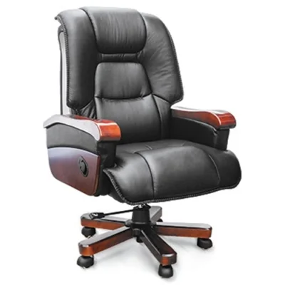 Ghế giám đốc 190 lưng cao bọc da