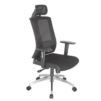 GX303B-HK(S5) - Ghế xoay lưới văn phòng 190, chân sao mạ, đệm ngồi êm ái