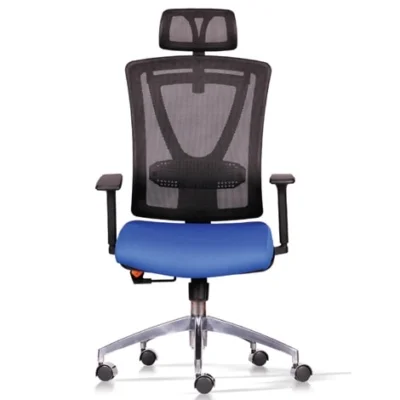 Ghế M1026 | Ghế giám đốc Đức Khang lưng lưới, chân nhôm