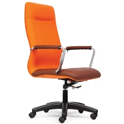 Ghế M1030-02 | Ghế giám đốc Đức Khang chân nhựa, bọc da PU