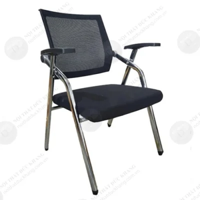 GL402TM | Ghế phòng họp Hòa Phát chân sắt, lưng lưới, tay vịn nhựa