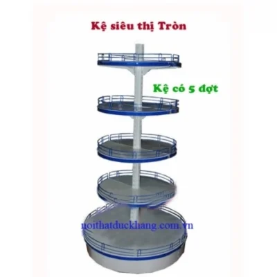 Kệ siêu thị tròn Hòa Phát KT