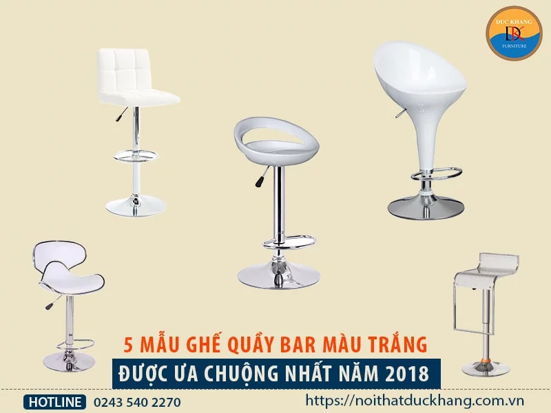 mau ghe quay bar trang