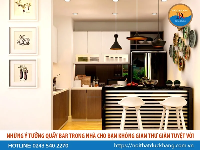 quay bar trong nha