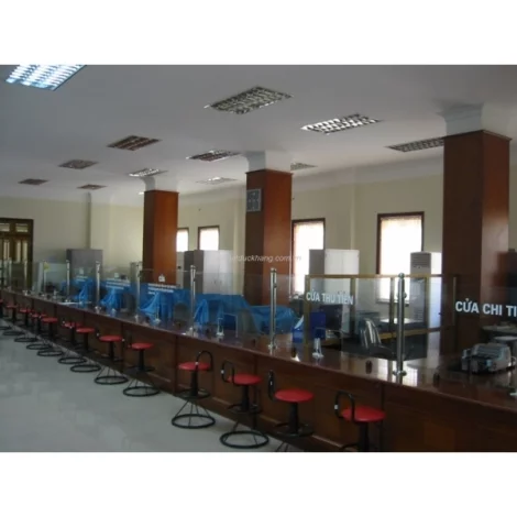 Quầy giao dịch DKNH-02 bền đẹp Quầy giao dịch DKNH-02 bền đẹp