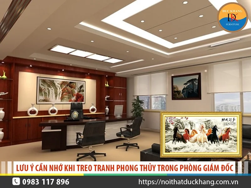 tranh phong thuy phong giam doc