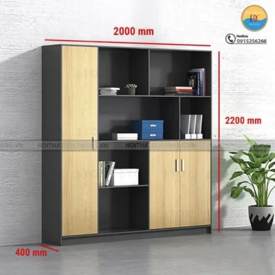 DKTGD06 | Tủ giám đốc DKF thiết kế cánh tủ thông minh, tiện lợi