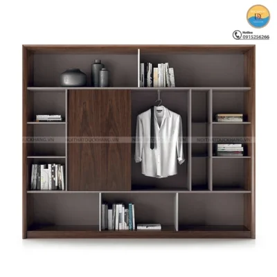 DKTGD31 | Tủ giám đốc DKF có khoang cánh lùa + nhiều đợt tủ rộng rãi