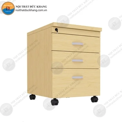 WHD-02 | Hộc di động Đức Khang 3 ngăn kéo, khóa giàn