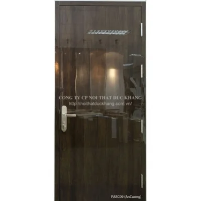 DKCK-19 | Cửa gỗ DKF tay cầm ngang + ổ khóa