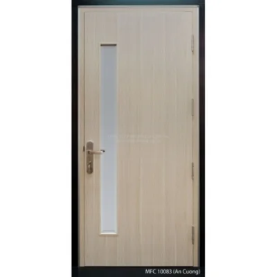 DKCK-21 | Cửa gỗ DKF tay cầm ngang kèm ổ khóa