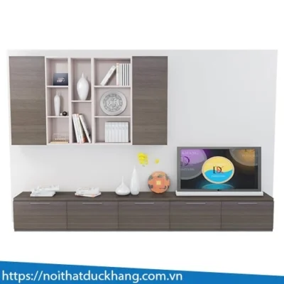 DKTT-05 | Kệ để tivi DKF có giá treo và kệ để đồ