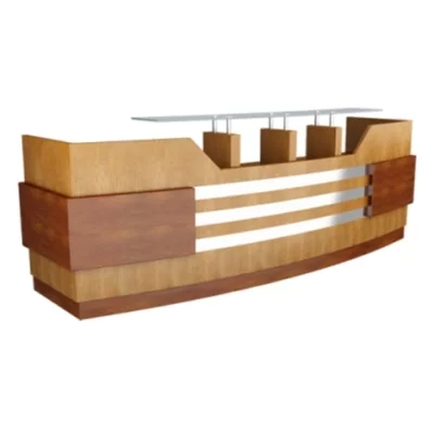 Quầy lễ tân Đức Khang DKLT-12