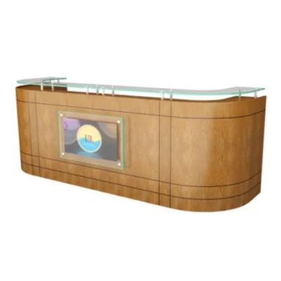 Quầy lễ tân Đức Khang DKLT-25