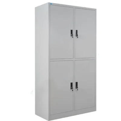 Tủ TU09K4 | Tủ sắt Hòa Phát 4 ngăn có đợt di động, màu ghi