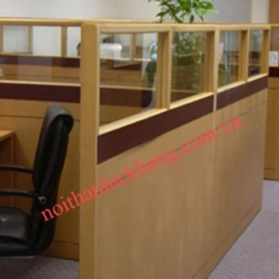 Vách ngăn gỗ Veneer Đức Khang VNV04