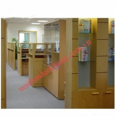 Vách ngăn gỗ Veneer Đức Khang VNV06