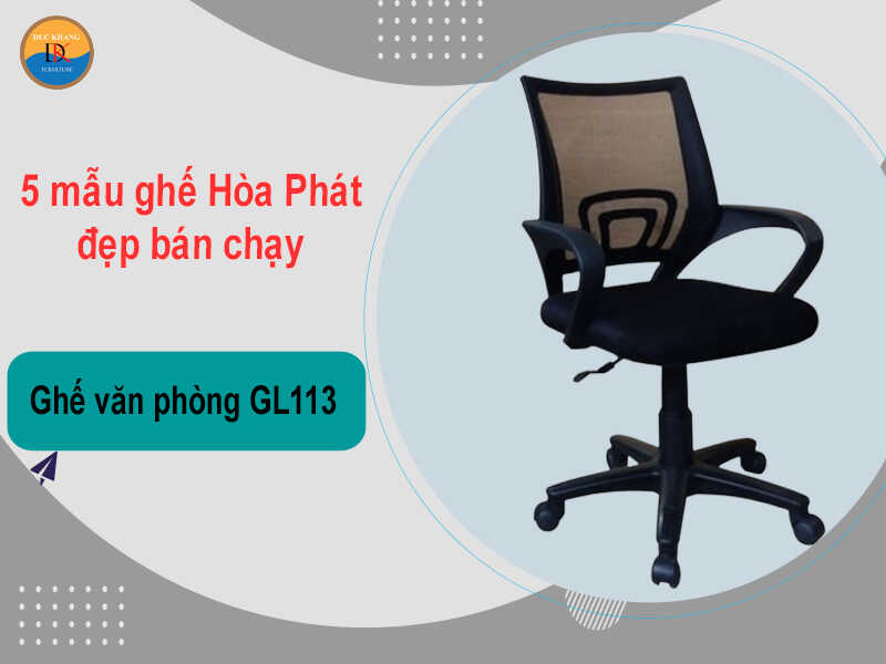 Ghế văn phòng Hòa Phát GL113