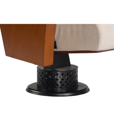 Ghế hội trường khung gỗ, chân trụ bám sàn, đệm mút PU êm ái