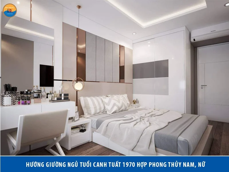 Hướng Giường Ngủ Tuổi Canh Tuất 1970: Chọn Hướng Phòng Ngủ Đúng Phong Thủy Để Tăng Cường Vận May