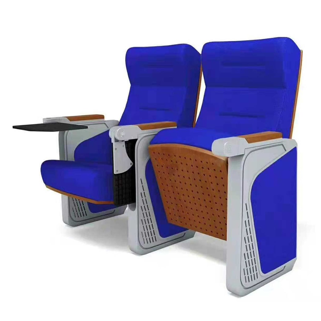 Ghế hội trường nhập khẩu tay vịn ốp gỗ, khung thép, ốp gỗ ván dán kèm bàn viết WH8023-1 Ghế hội trường nhập khẩu tay vịn ốp gỗ, khung thép, ốp gỗ ván dán kèm bàn viết WH8023-1