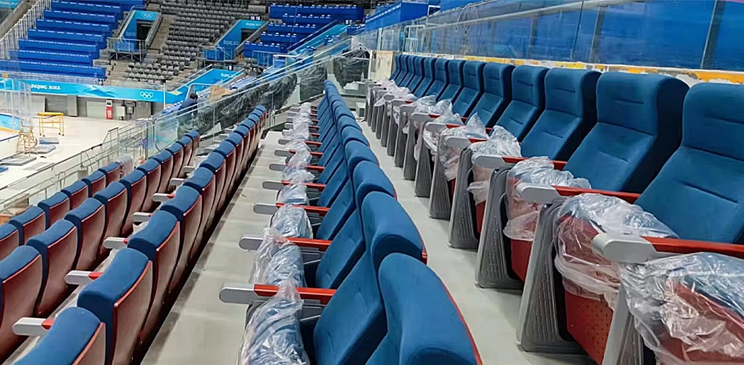 Ghế hội trường nhập khẩu tay vịn ốp gỗ, khung thép, ốp gỗ ván dán kèm bàn viết WH8023-1 Ghế hội trường nhập khẩu tay vịn ốp gỗ, khung thép, ốp gỗ ván dán kèm bàn viết WH8023-1