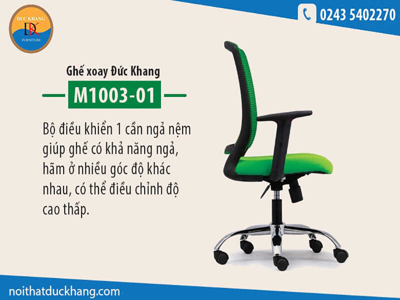 Ghế xoay Đức Khang M1003-01