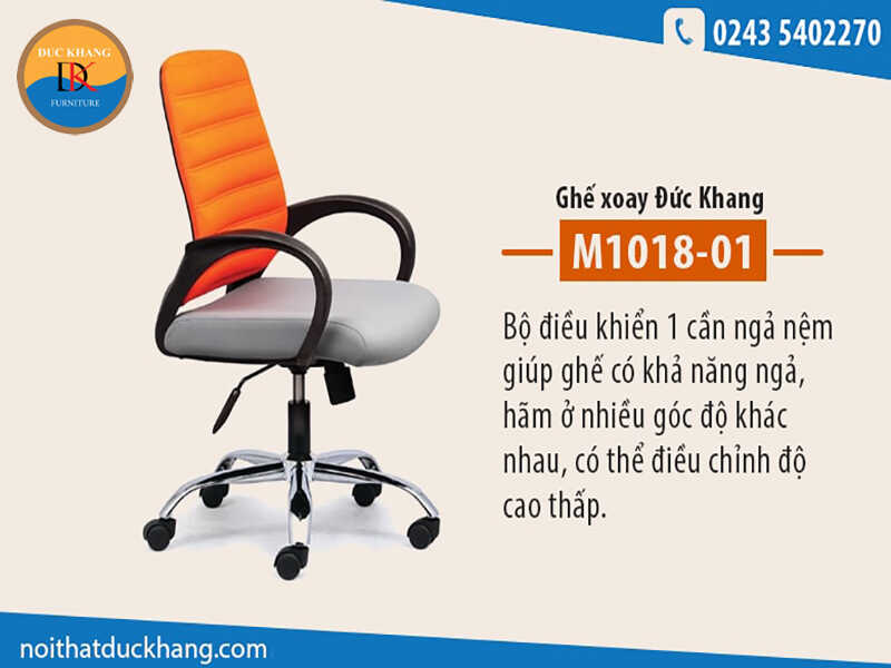 Ghế xoay Đức Khang M1018-01