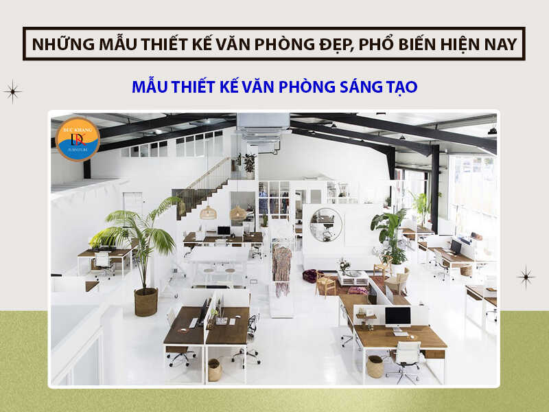 Mẫu thiết kế văn phòng sáng tạo