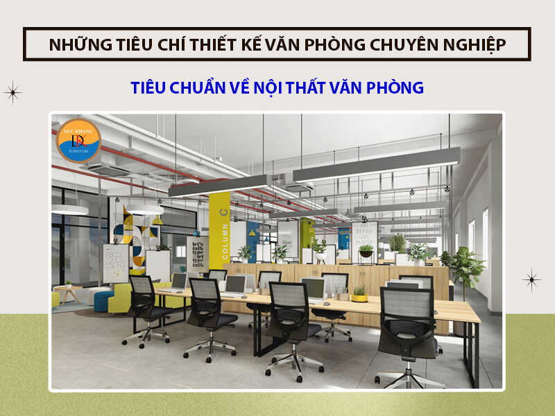 Tiêu chuẩn về nội thất văn phòng