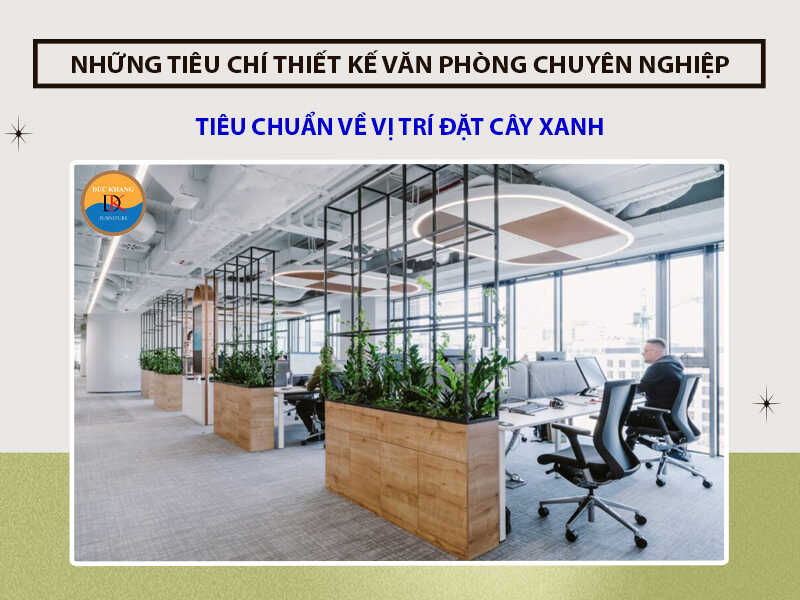 Tiêu chuẩn về vị trí đặt cây xanh