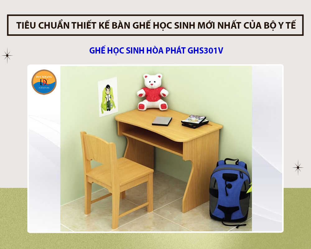 Bàn ghế học sinh Hòa Phát GHS301V