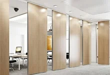 Vách ngăn di động bề mặt Laminate