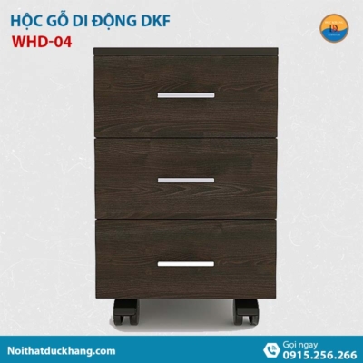 WHD-04 | Hộc tủ di động 3 ngăn, không khoá